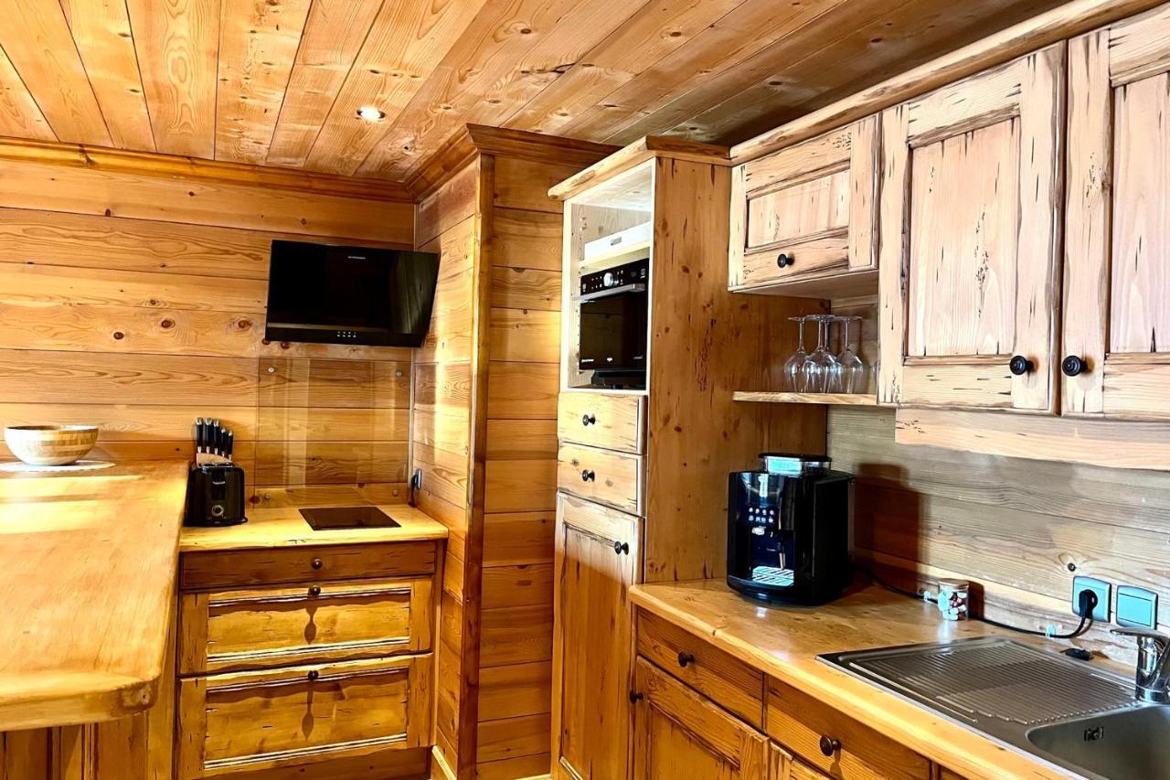 Chic And Cosy Apt With Balcony In Megève Екстериор снимка