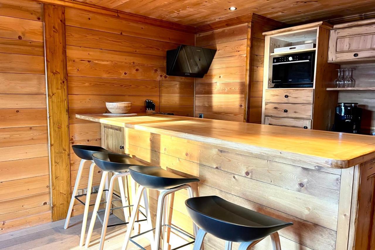 Chic And Cosy Apt With Balcony In Megève Екстериор снимка