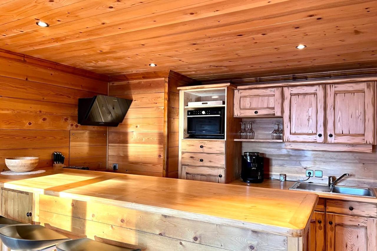 Chic And Cosy Apt With Balcony In Megève Екстериор снимка